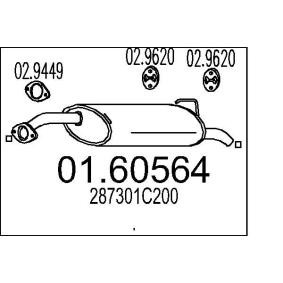 Endschalldämpfer 01.60564 von MTS günstig für 944,58 € online kaufen