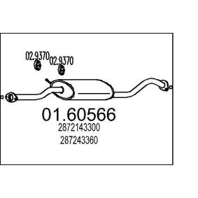 Endschalldämpfer 01.60566 von MTS günstig für 88,47 € online kaufen