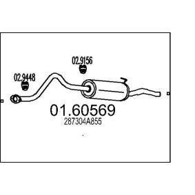 Endschalldämpfer 01.60569 von MTS günstig für 944,58 € online kaufen