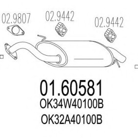 Endschalldämpfer 01.60581 von MTS günstig für 944,58 € online kaufen