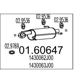 Endschalldämpfer 01.60647