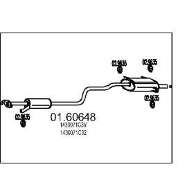 Endschalldämpfer 01.60648 von MTS günstig für 114,21 € online kaufen