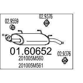 Endschalldämpfer 01.60652 von MTS günstig für 944,58 € online kaufen