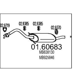 Endschalldämpfer 01.60683