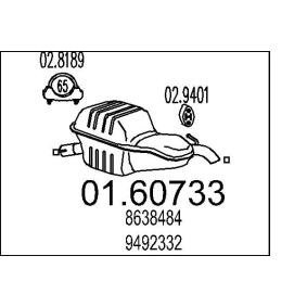 Endschalldämpfer 01.60733 von MTS günstig für 133,38 € online kaufen