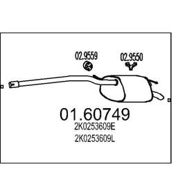 Endschalldämpfer 01.60749
