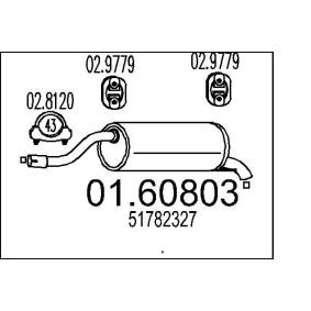 Endschalldämpfer 01.60803 von MTS günstig für 66,58 € online kaufen