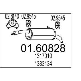 Endschalldämpfer 01.60828 von MTS günstig für 65,06 € online kaufen