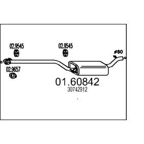 Endschalldämpfer 01.60842 von MTS günstig für 944,58 € online kaufen