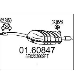 Endschalldämpfer 01.60847 von MTS günstig für 119,68 € online kaufen