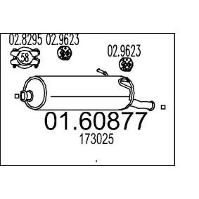Endschalldämpfer 01.60877 von MTS günstig für 63,46 € online kaufen