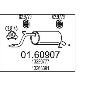 Endschalldämpfer 01.60907