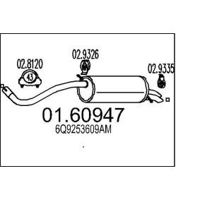 Endschalldämpfer 01.60947 von MTS günstig für 64,79 € online kaufen