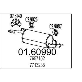 Endschalldämpfer 01.60990 von MTS günstig für 50,92 € online kaufen