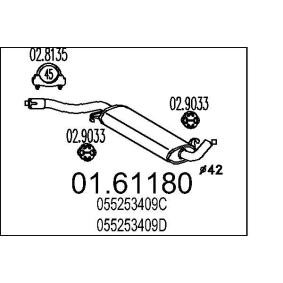 Endschalldämpfer 01.61180 von MTS günstig für 944,58 € online kaufen