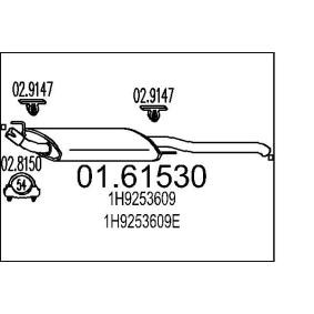 Endschalldämpfer 01.61530