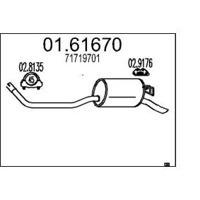Endschalldämpfer 01.61670 von MTS günstig für 66,50 € online kaufen