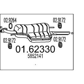 Endschalldämpfer 01.62330 von MTS günstig für 944,58 € online kaufen