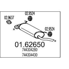 Endschalldämpfer 01.62650 von MTS günstig für 63,31 € online kaufen