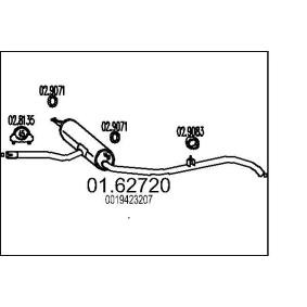 Endschalldämpfer 01.62720