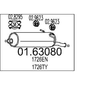 Endschalldämpfer 01.63080 von MTS günstig für 53,81 € online kaufen