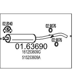 Endschalldämpfer 01.63690