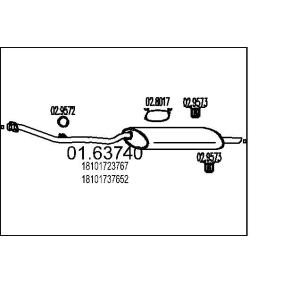 Endschalldämpfer 01.63740 von MTS günstig für 71,83 € online kaufen