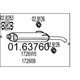 Endschalldämpfer 01.63760