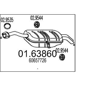 Endschalldämpfer 01.63860 von MTS günstig für 944,58 € online kaufen