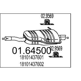 Endschalldämpfer 01.64500