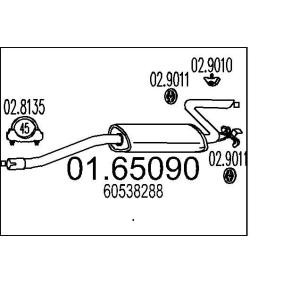 Endschalldämpfer 01.65090