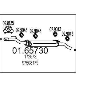 Endschalldämpfer 01.65730