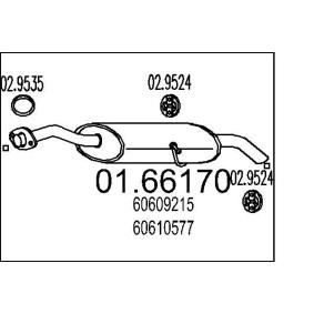 Endschalldämpfer 01.66170 von MTS günstig für 78,83 € online kaufen