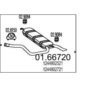 Endschalldämpfer 01.66720 von MTS günstig für 187,00 € online kaufen