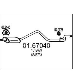 Endschalldämpfer 01.67040