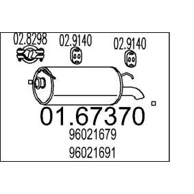 Endschalldämpfer 01.67370