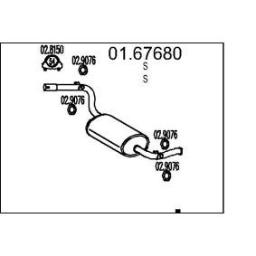 Endschalldämpfer 01.67680 von MTS günstig für 75,39 € online kaufen