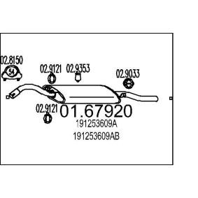 Endschalldämpfer 01.67920