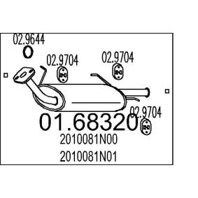 Endschalldämpfer 01.68320 von MTS günstig für 86,39 € online kaufen