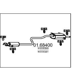 Endschalldämpfer 01.68400