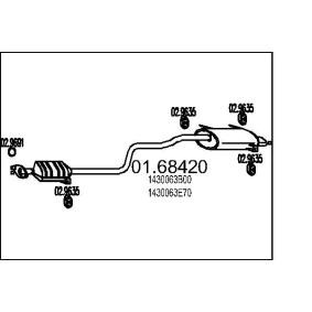 Endschalldämpfer 01.68420