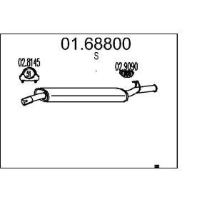 Endschalldämpfer 01.68800 von MTS günstig für 69,36 € online kaufen