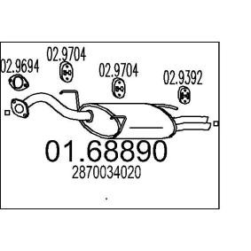 Endschalldämpfer 01.68890