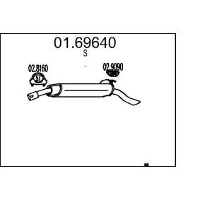 Endschalldämpfer 01.69640 von MTS günstig für 63,31 € online kaufen