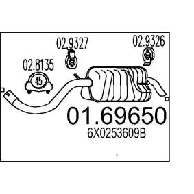 Endschalldämpfer 01.69650