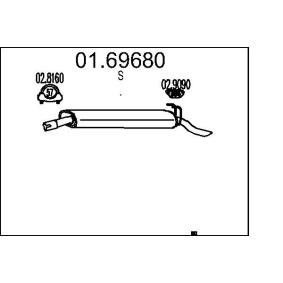 Endschalldämpfer 01.69680 von MTS günstig für 69,36 € online kaufen