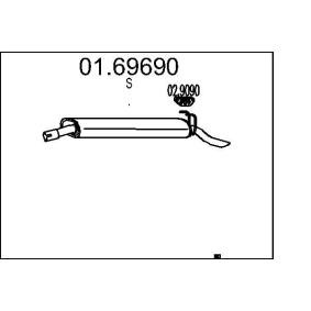 Endschalldämpfer 01.69690 von MTS günstig für 69,61 € online kaufen
