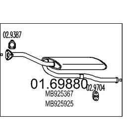 Endschalldämpfer 01.69880