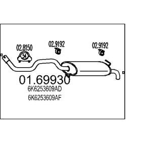 Endschalldämpfer 01.69930 von MTS günstig für 60,14 € online kaufen