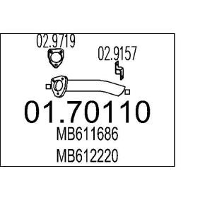 Abgasrohr 01.70110